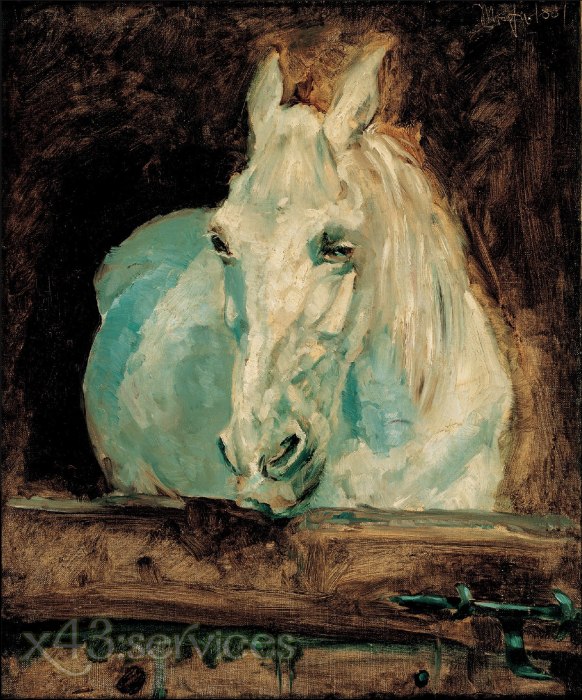 Henri de Toulouse-Lautrec - Das weisse Pferd Gazelle - The White Horse Gazelle